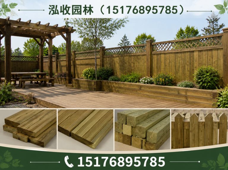 黄石防腐木展示图